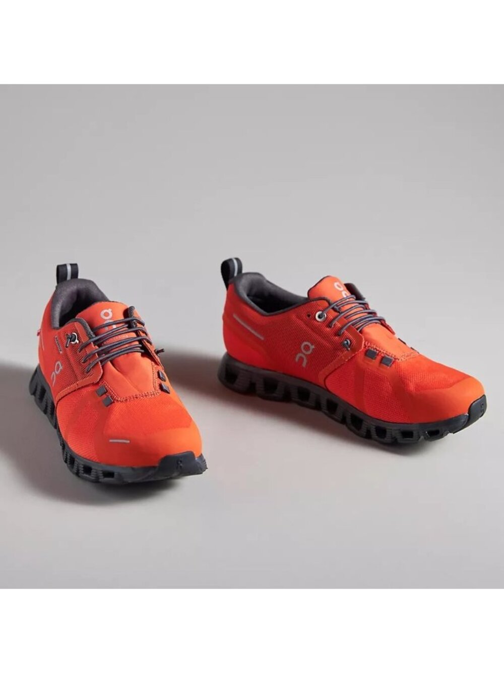 On Cloud 5 Waterproof Sneakers in Flame Eclipse - 8.5, worn less than 5Xs!
